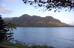 Kahana Bay, Windward Side, Oahu.